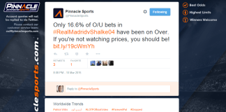 Why You Should Bet on Real v Schalke after Pinnacle’s Tweet! pinnacle-tweet